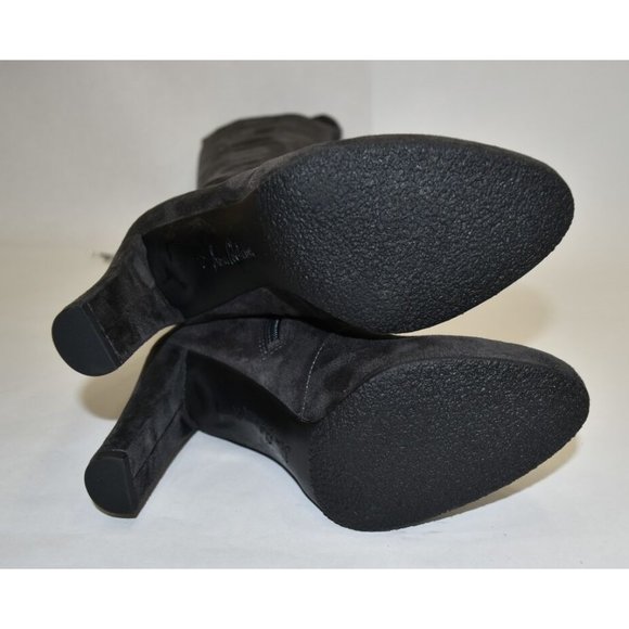 New! Sam Edelman 'Kent' Size 7.5 Over-the-Knee Gray Suede Boots OTK T36 - Picture 5 of 6